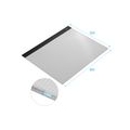 LED A3 Light Panel Grafiktablett Light Pad Digitales Tablet Copyboard mit 3-stufiger, dimmbarer Helligkeit zum Nachzeichnen, Kop
