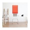 Glas-Magnettafel Orange 60x90 Pinnwand Wand mit Zubehör Whiteboard Küche Büro