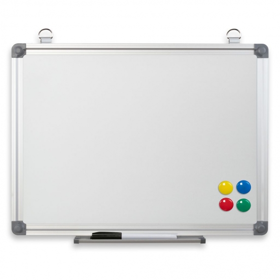 Whiteboard Schreibtafel Magnettafel Magnetwand weiß büroMi® 40x30cm