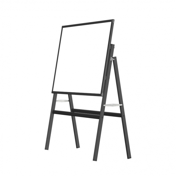 Whiteboard auf Stativ - Magnetisch - 150x90 cm - Schwarz