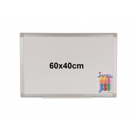 More about Whiteboard Magnettafel Wandtafel 60x40cm +12 Magnete Präsentationstafel 607351
