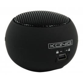 More about König MP3-SP17, 1.0 Kanäle, 0,75 W, Verkabelt, Mono portable speaker, Schwarz, Soundbox