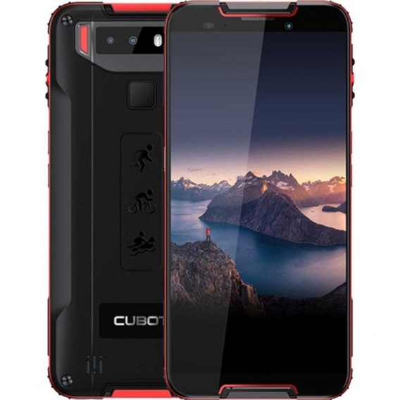 CUBOT Outdoor Smartphone ohne Vertrag Quest, 4G LTE  5.5 Zoll HD Display, IP68 Wasserdicht Android 9.0 Sport Handy, 4000 mAh Akk