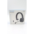 TECKNET Bluetooth Headset mit Mikrofon, PC Headset mit Rauschunterdrückung, Noise Cancelling Kopfhörer mit USB-DONGLE, Chat Head