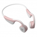 Knochenleitungskopfhörer Bluetooth 5.0 Sports Wireless Headsets Mit Offenem Ohr Farbe Rosa