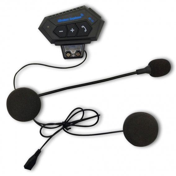 Bluetooth 4.1 + EDR Motorrad Helm Headsets Wasserdicht Niedriger Verbrauch Drahtlose Kopfhörer Ohrhörer Unterstützung FM Radio