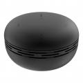 Mini tragbarer kabelloser Lautsprecher, Macaron Stereo-Surround-Sound-Outdoor-Sportlautsprecher, schwarz