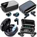 Bluetooth 5.1 Kopfhörer für iPhone 13 12 11 X Xr Xs Mini Pro Max In-Ear Ohrhörer, Farbe:1_TWS M19