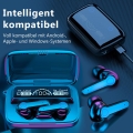 Bluetooth 5.1 Kopfhörer für iPhone 13 12 11 X Xr Xs Mini Pro Max In-Ear Ohrhörer, Farbe:1_TWS M19