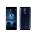 Nokia 8 64GB Polished Blue TA-1012 Single Sim Smartphone Wie Neu in