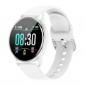 North Edge Smartwatch mit Aktivitätstracker, Silikonarmband - Weiß