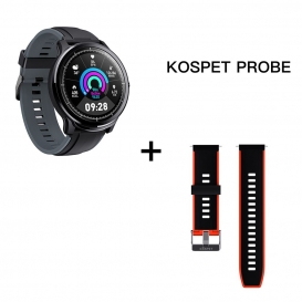 More about KOSPET PROBE Smart Watch 1,3 Zoll IPS Vollrunder Touchscreen Gesundheitswesen Sport Smart Watch Dual Buntes Silikon-Uhrenarmband