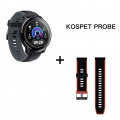 KOSPET PROBE Smart Watch 1,3 Zoll IPS Vollrunder Touchscreen Gesundheitswesen Sport Smart Watch Dual Buntes Silikon-Uhrenarmband