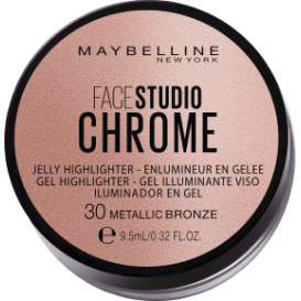 Highlighter Face Studio Chrome Jelly 30 Metallic Bronze
