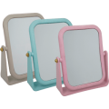 Standspiegel Reismaterial rosa/hellblau/grün 3fach