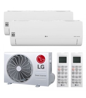 More about LG Dual Split LIBERO SMART 9000+9000BTU (2,5 kW+2,5 kW) WIFI R32 A++/A+