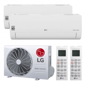 More about LG Dual Split LIBERO SMART 12000+12000BTU (3,5 kW+3,5 kW) Klimaanlage WIFI R32 A++/A+