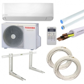 Toshiba Klimaanlage Seiya 3,3KW 12000BTU R32 A++/A+ mit Montage-KIT