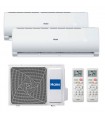 Haier Klimaanlage Dual Split Geos Plus 9000+12000 2,5kW+3,5kW WIFI R32 A++/A+