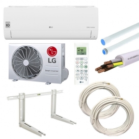 LG Klimaanlage LIBERO SMART 3,5 kW 12000BTU WI-FI-R32, A++/A+ mit Montage-KIT
