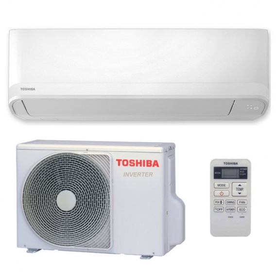 Toshiba Klimaanlage Seiya 2,5KW 9000BTU R32 A++/A+ mit Montage-KIT