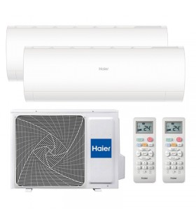 Haier Pearl Dual Split-Klimaanlage 9000+12000BTU 2.5kW+3.5kW WLAN R32