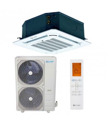 Clivet Klimaanlage 4 -Wege-Kassette 14KW 48000BTU Fu A++/A+, mit R32 Gas