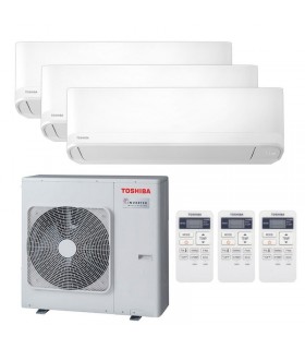 More about Toshiba Trial Split Klimaanlage Seiya 9000+9000+12000BTU A++/A+ R32