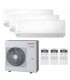Toshiba Trial Split Klimaanlage Seiya 9000+12000+12000BTU A++/A+ R32