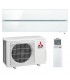Mitsubishi Klimaanlage Diamond 12000BTU 3,5KW Pearl White R32 Wlan mit Montage-KIT