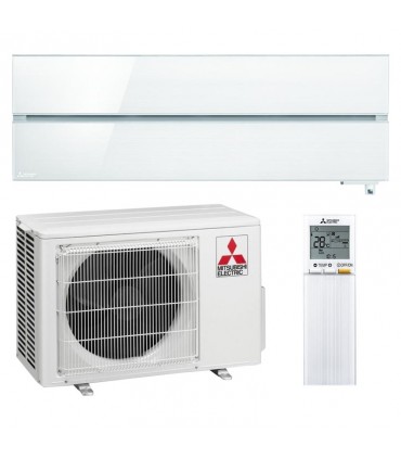 Mitsubishi Klimaanlage Diamond 12000BTU 3,5KW Pearl White R32 Wlan mit Montage-KIT