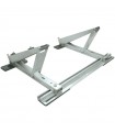 Tecnogas Dachkonsole für Klimaanlagen 1000X450mm für Satteldächer 11101