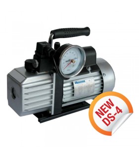 Tecnogas 2 Stages Vacuum Pump 11169 TGAS-DS4 mit Magnetventil und Vakuummeter 11170