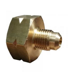 Tecnogas Verschraubung mit einem Gehalt R32 F x 5/16" SAE 11308