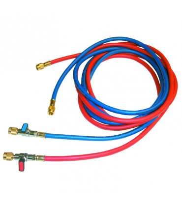 Tecnogas Rote Schlauch für Leere und Laden Klimaanlage 1/4x5/16 11445