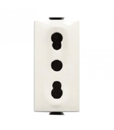 Abbara Chiara zweiseitige Steckdose 10/16A 2CSK1103CH