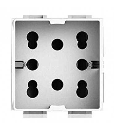 ABB SIDE 1 schuko + 2 bivalente Steckdose 2CSK1193CH