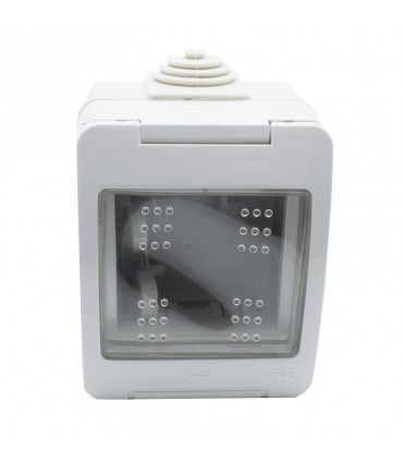 ABB IP55-Gehäuse 2 Plätze 2 Module 2CSK2255CH