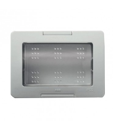 Abb Chiara IP55 Platte 3 Plätze weiß 2CSK3355CH