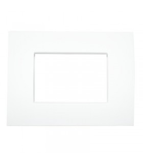 Abb Abdeckrahmen Etik Square Mylos 3 Module weiß 2CSY0301QEP