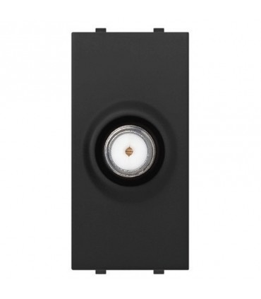 Abb Mylos SAT-Steckdose und F-Konnektor  2CSY1140MS