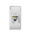 Steckdose LAN-Ave Domus-System 44 RJ45 cat6 UTP 441027C6