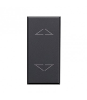 Schalter Eve Tekla 1P 10AX 3 stellungen farbe schwarz 1 modul 445051