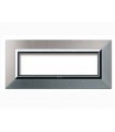 Abdeckrahmen Ave Zamak-System 44-metall-7 te aluminium natur 44P97ALS