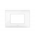 Abdeckrahmen Ave YOUNG44 farbe weiß 3 module 44PJ03B