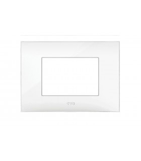 Abdeckrahmen Ave YOUNG44 farbe weiß 3 module 44PJ03B