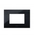 Abdeckrahmen Ave YOUNG44 farbe carbon dark 3D-4 personen 44PJ04CBS/3D