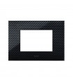 Abdeckrahmen Ave YOUNG44 farbe carbon dark 3D-4 personen 44PJ04CBS/3D