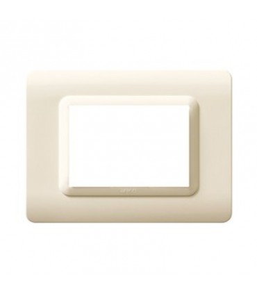 Abdeckrahmen Ave sistema 44 Technopolymer sand 4 plätze 44PY04SA