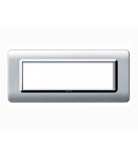 Abdeckrahmen Ave Technopolymer System 44 Alu-rahmen chrom-7 module 44PY07ALS